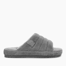 Slipper Ugg Masculino Fluff You Cinza