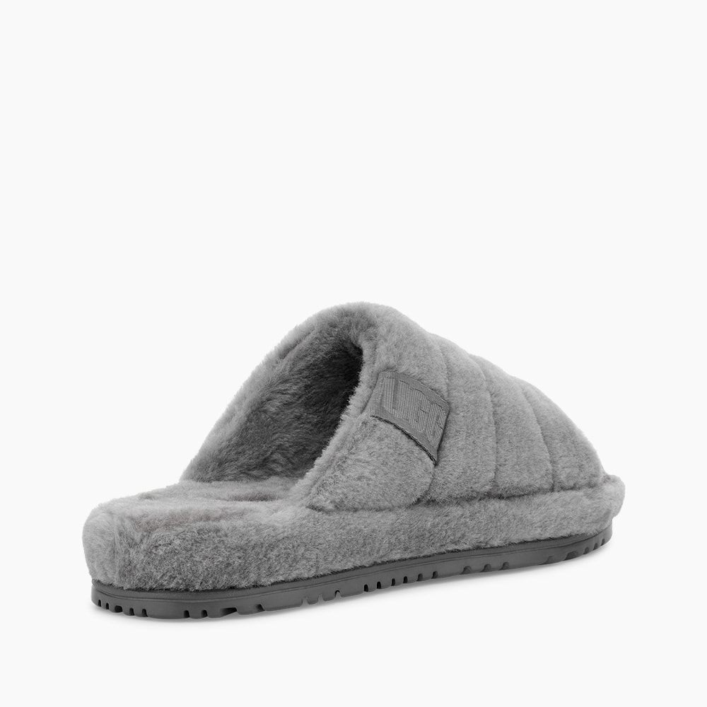 Slipper Ugg Masculino Fluff You Cinza