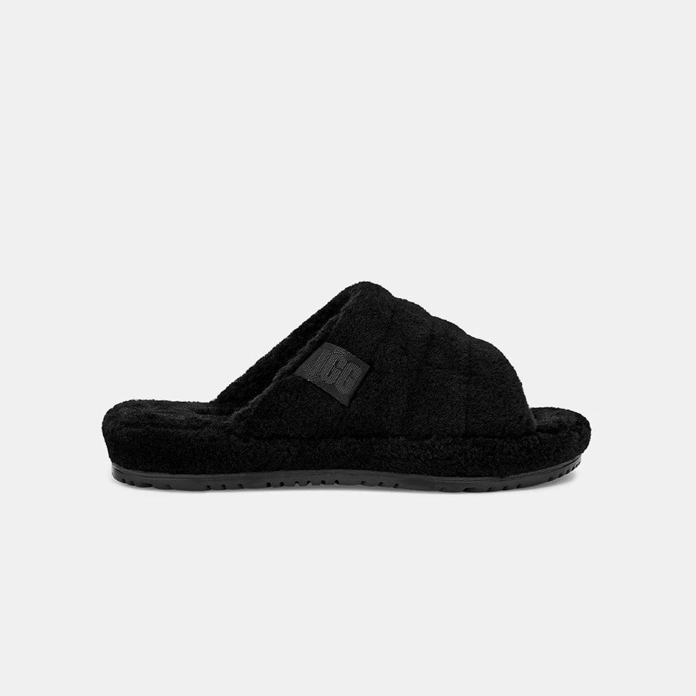 Slipper UGG Masculino Fluff You Preto