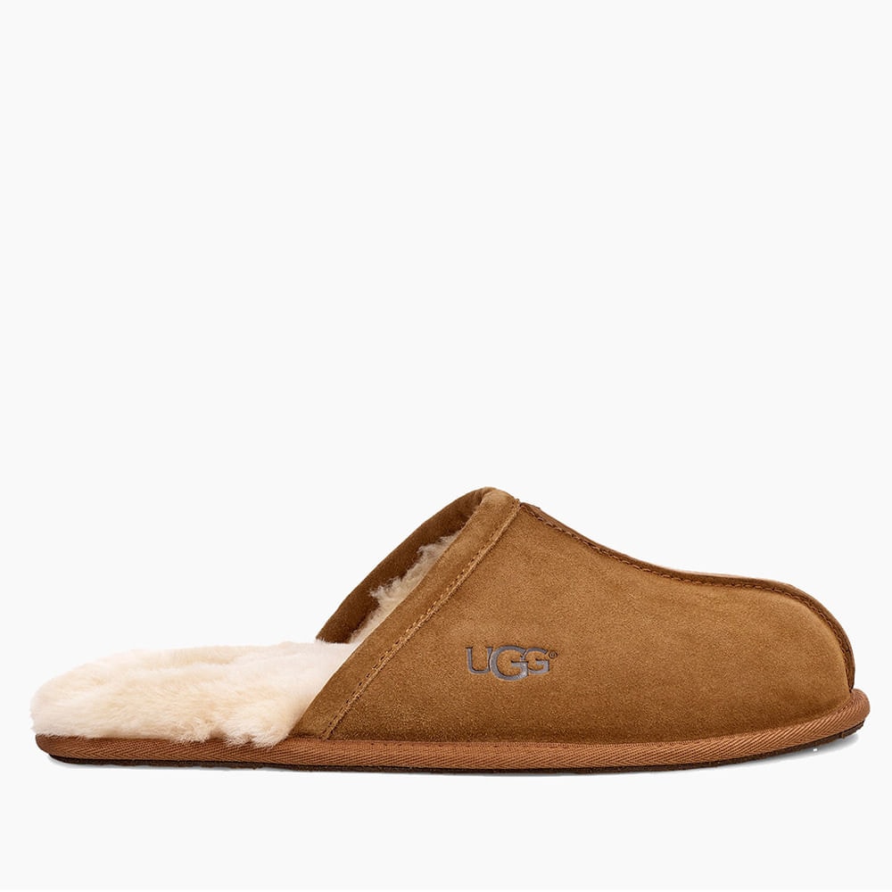 Slipper UGG Masculino Scuff Caramelo