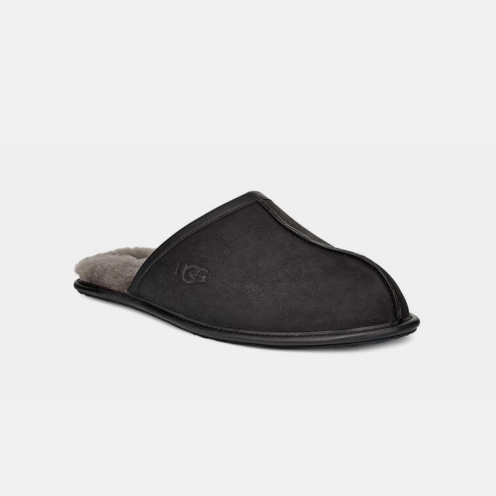 Slipper UGG Masculino Scuff Preto