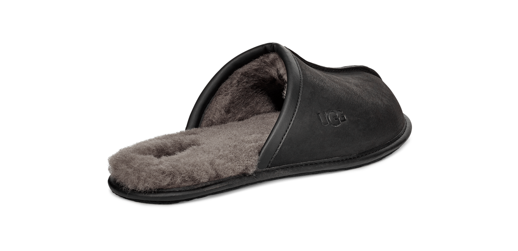 Slipper UGG Masculino Scuff Preto