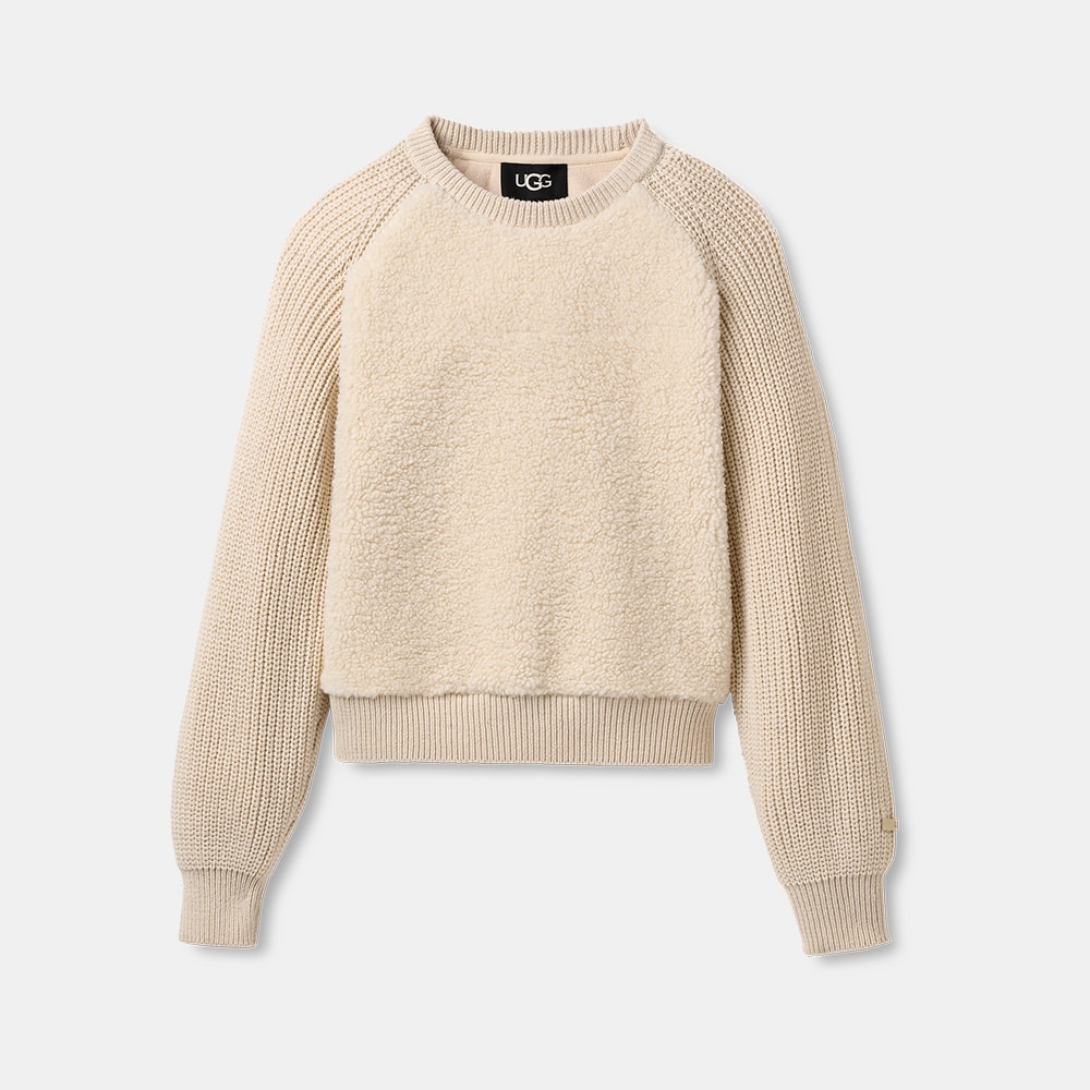 Suéter UGG Zayla ChateauKnit Creme