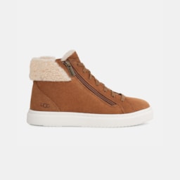 Tênis UGG Alameda Mid Zip Trainer Caramelo
