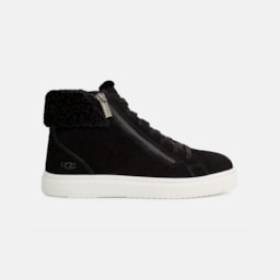 Tênis UGG Alameda Mid Zip Trainer Preto