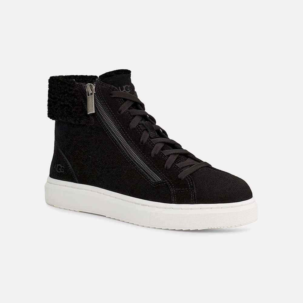 Tênis UGG Alameda Mid Zip Trainer Preto