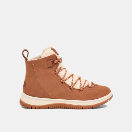 Tênis UGG Lakesider Heritage Mid Caramelo