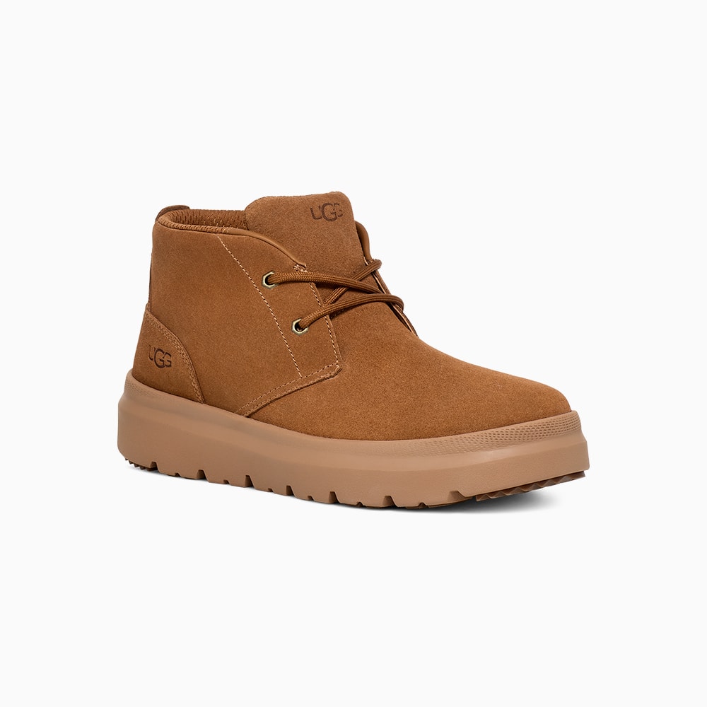 Tênis UGG Masculino Burleigh Chukka Caramelo