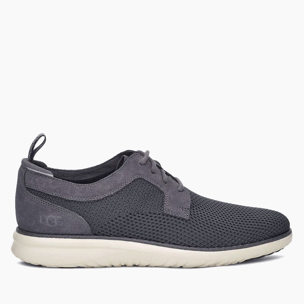 Tênis UGG Masculino Union Derby Hyperweave Cinza Escuro